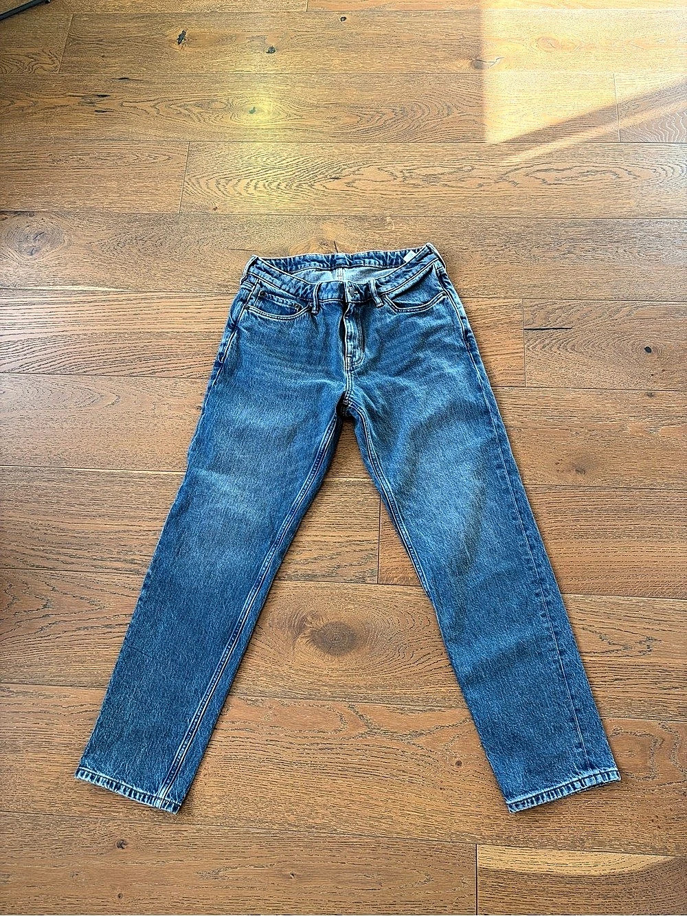 Levi's 501 Straight Leg Jeans Blue Waist 26